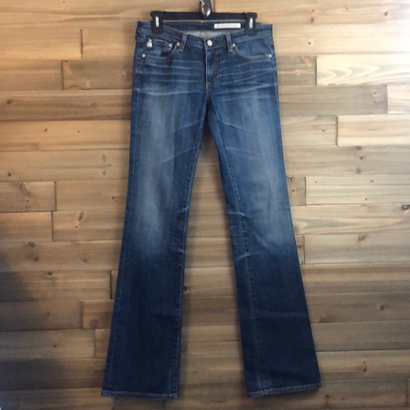 Ag Adriano Goldschmied Denim - AG Jeans Low Rise Bootcut Button Flap Jeans Size27